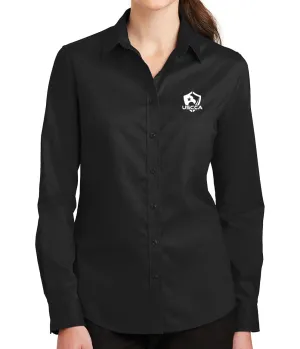 USCCA Port Authority® Ladies SuperPro™ Twill Shirt
