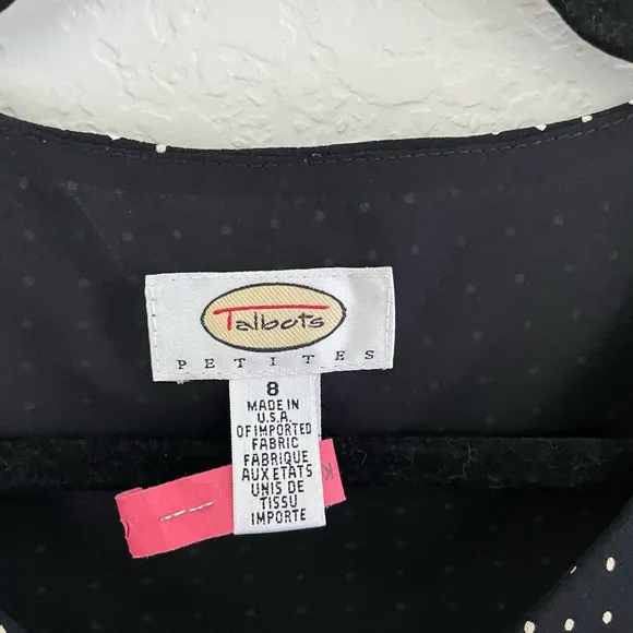 Vintage 90’s Talbots Polka Dot Dress