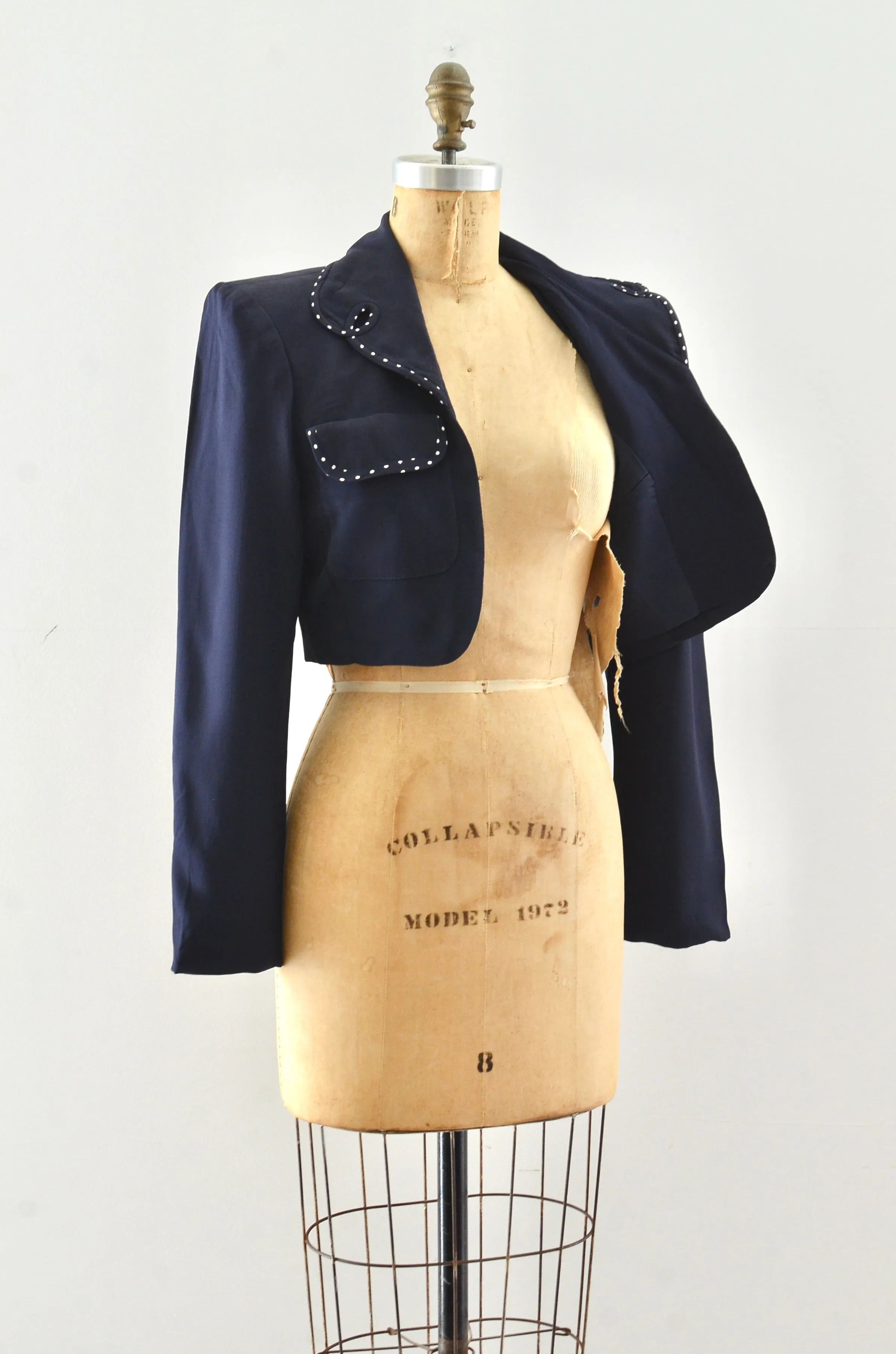 Vintage Ann Taylor Cropped Jacket / S