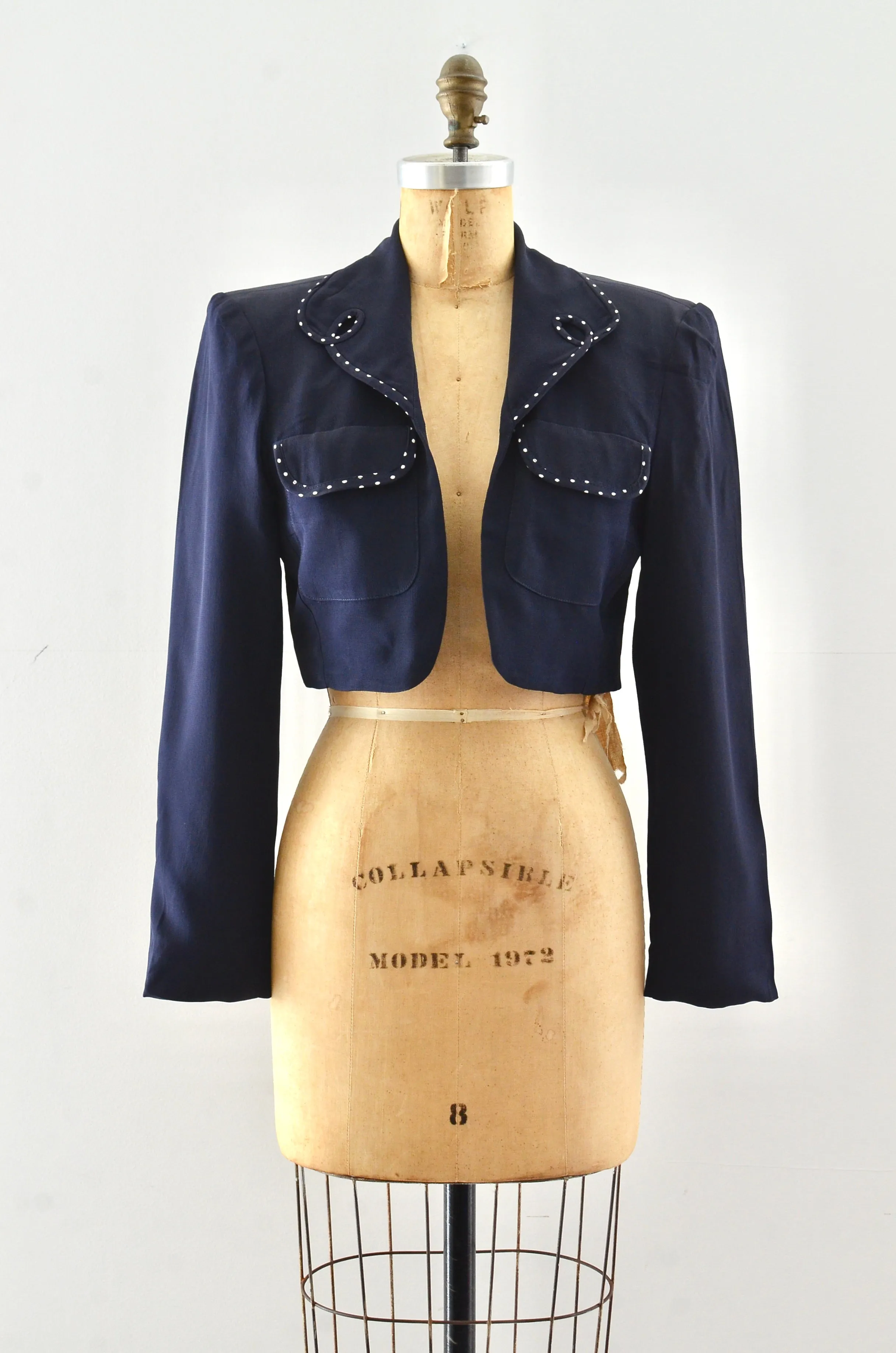 Vintage Ann Taylor Cropped Jacket / S
