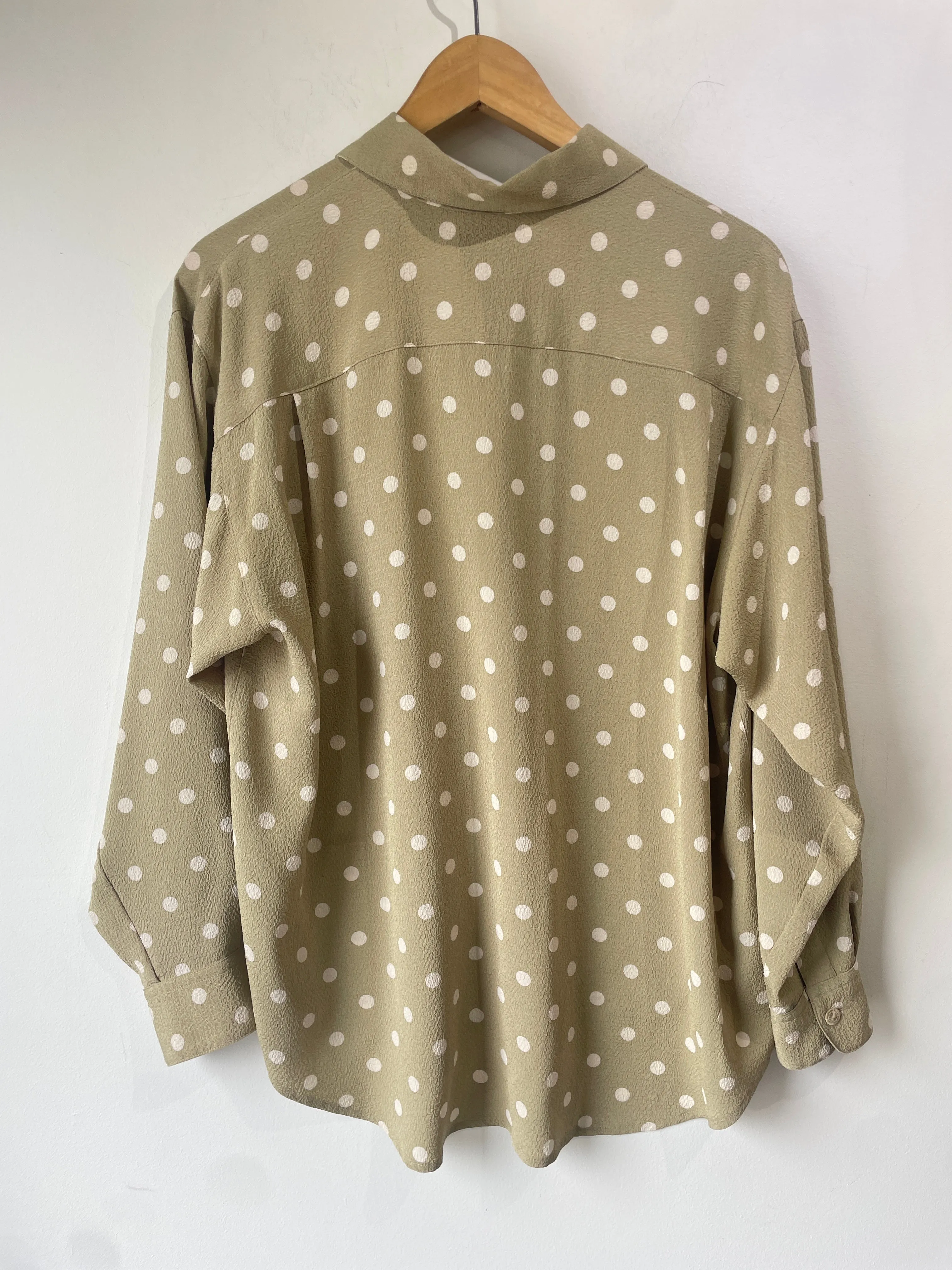 Vintage Issey Miyake Sport Polka Dot Blouse