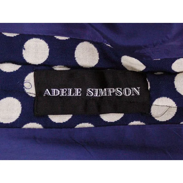 Vintage Mod Polka Dot Dress Adele Simpson 1960S 38-36-44