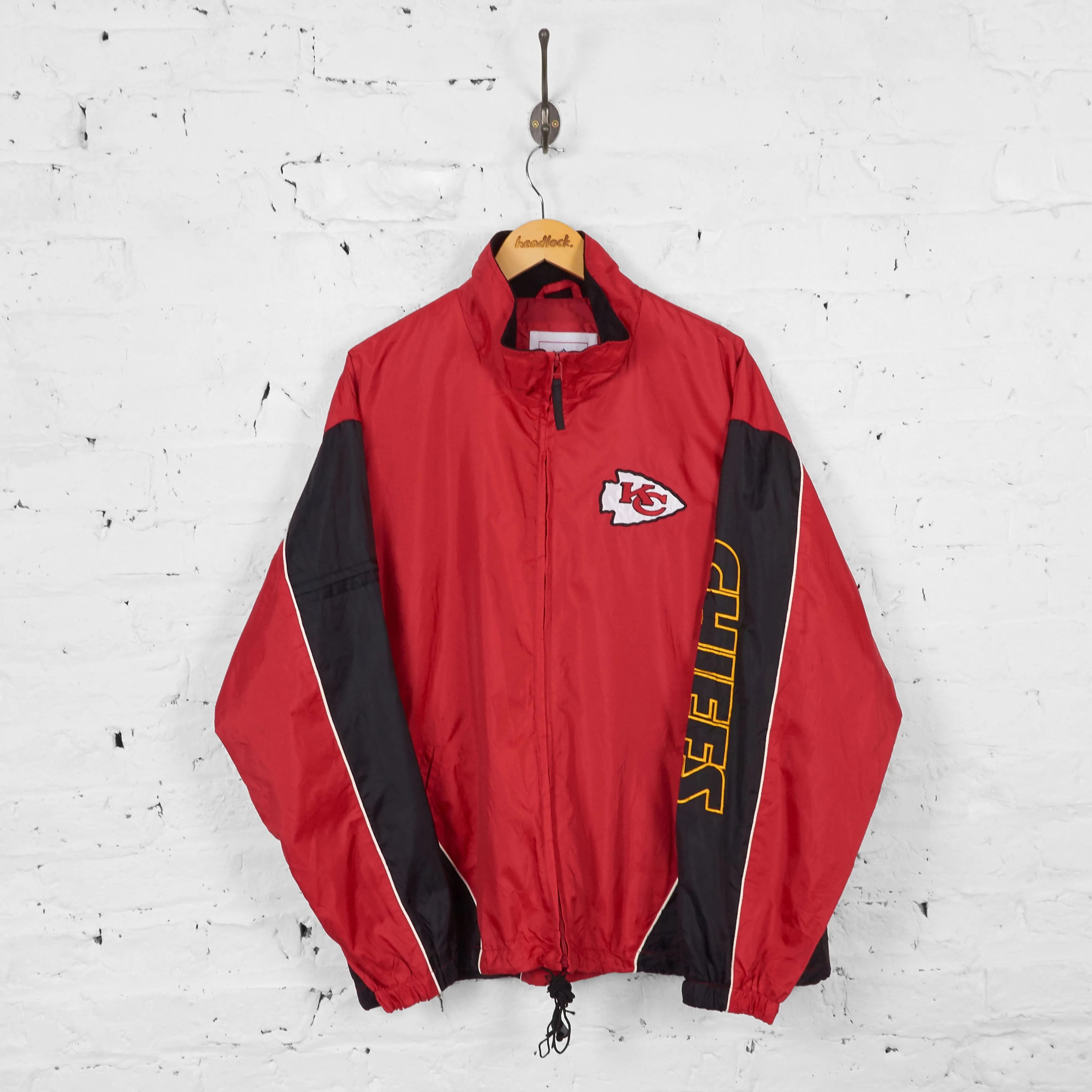 Vintage NFL Kansas City Chiefs Cagoule Jacket - Red - L