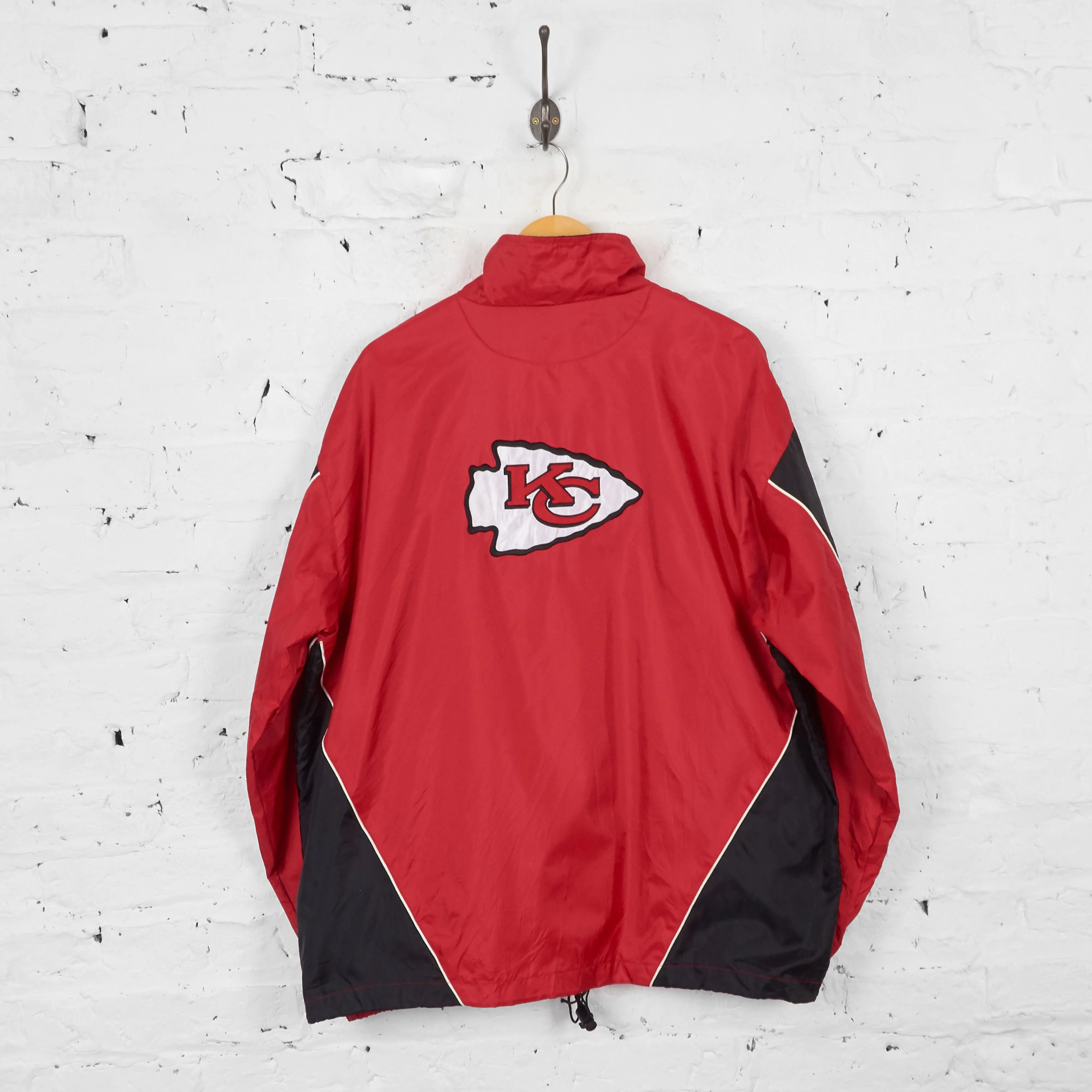 Vintage NFL Kansas City Chiefs Cagoule Jacket - Red - L