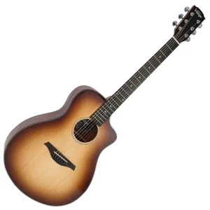 Vintage Pacific Coast Series Acoustic Guitar ~ Cappuchino Burst