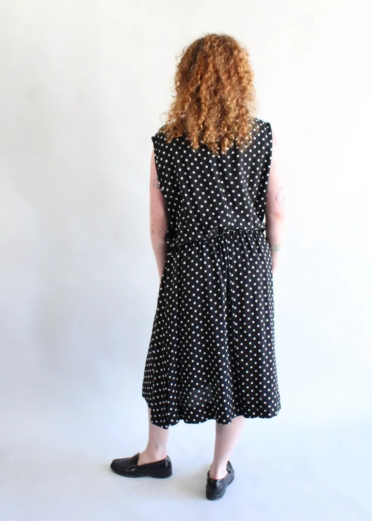 Vintage Polka Dot Dress D0532