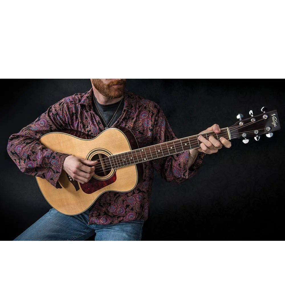 Vintage V300OFT akustinen folk-kitarasetti Natural