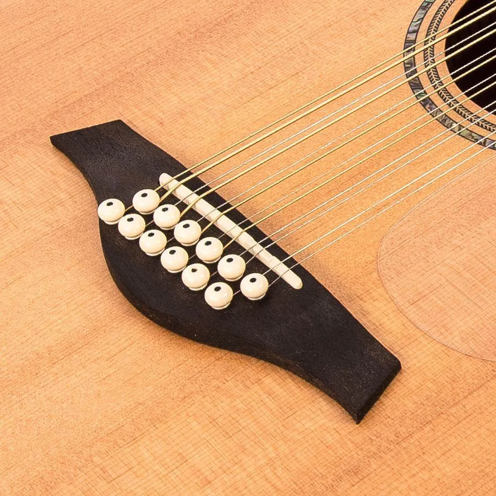 Vintage V501 12-String Acoustic Dreadnought ~ Satin Natural