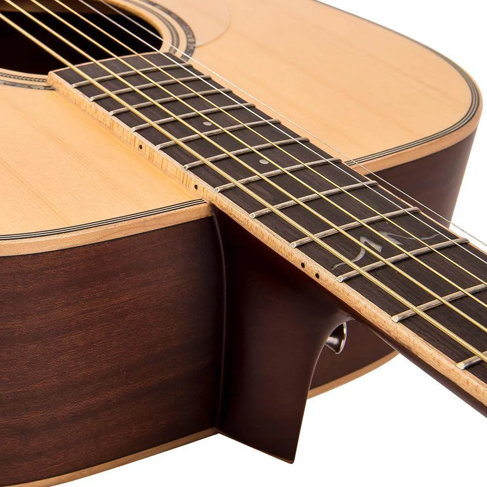Vintage V501 Acoustic Dreadnought ~ Satin Natural - Left Hand
