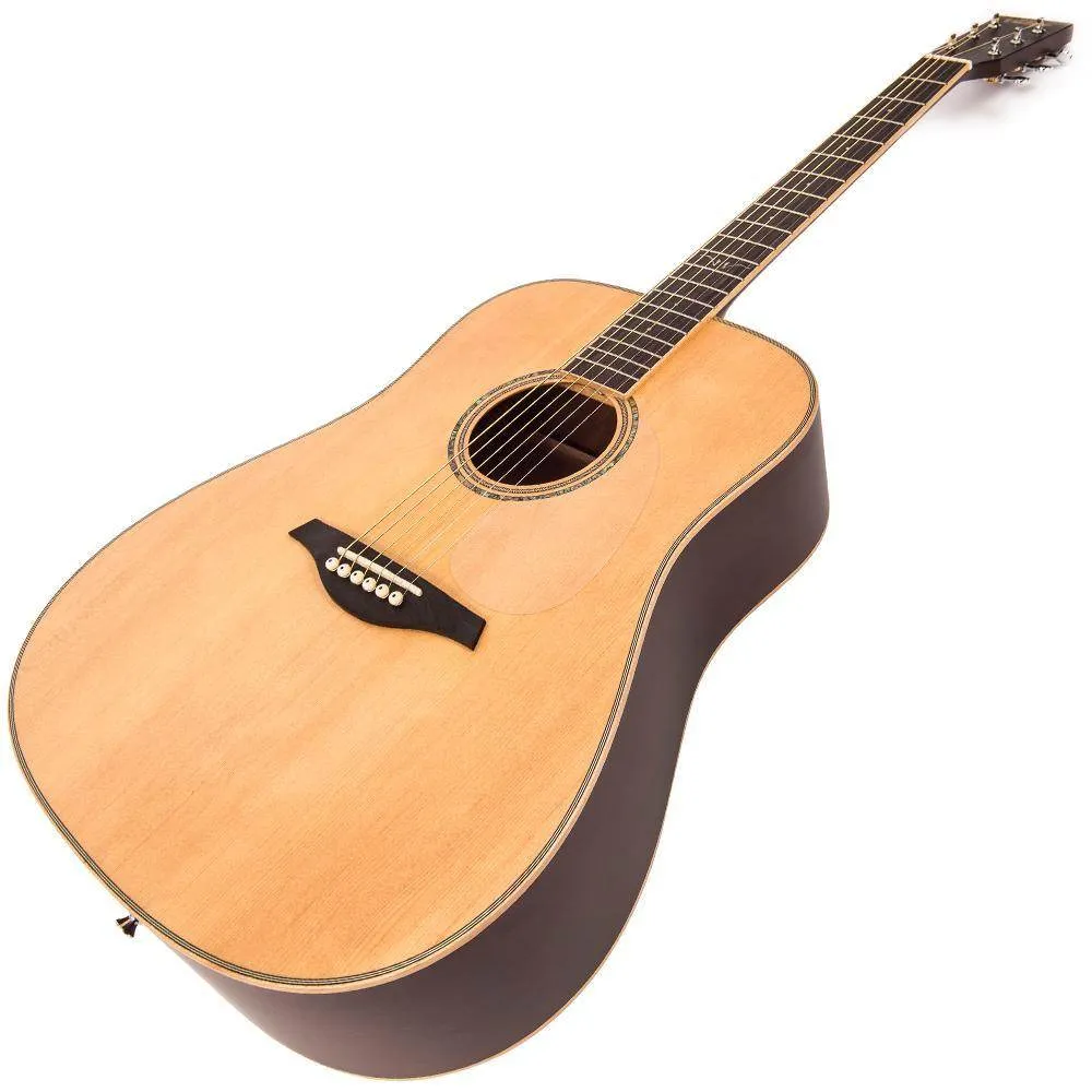 Vintage V501 Acoustic Dreadnought ~ Satin Natural