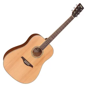Vintage V501 Acoustic Dreadnought ~ Satin Natural
