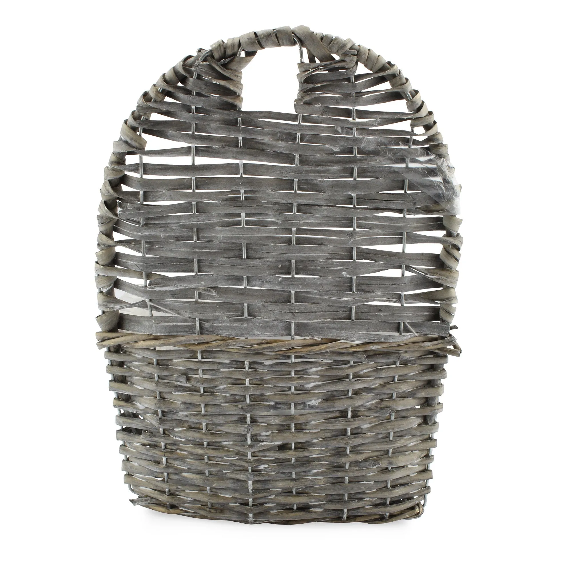 Wall Pocket Baskets (Gray Washed, Case of 12)