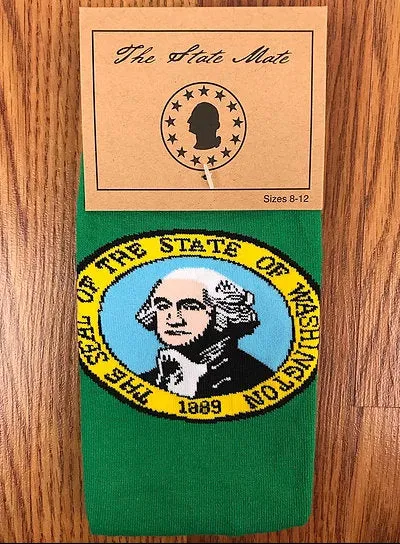 Washington State Flag Socks