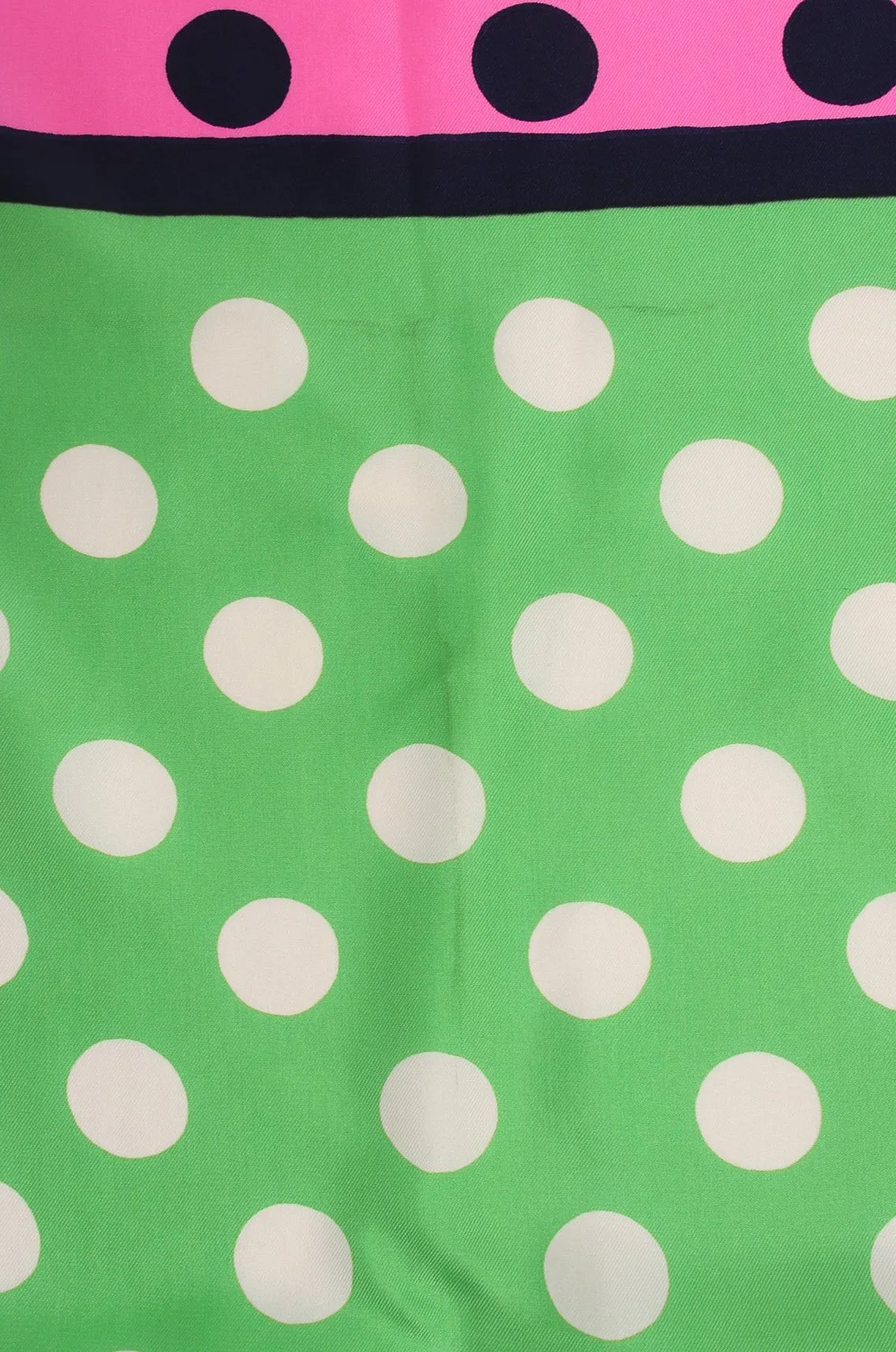 Watermelon Dot Silk Scarf
