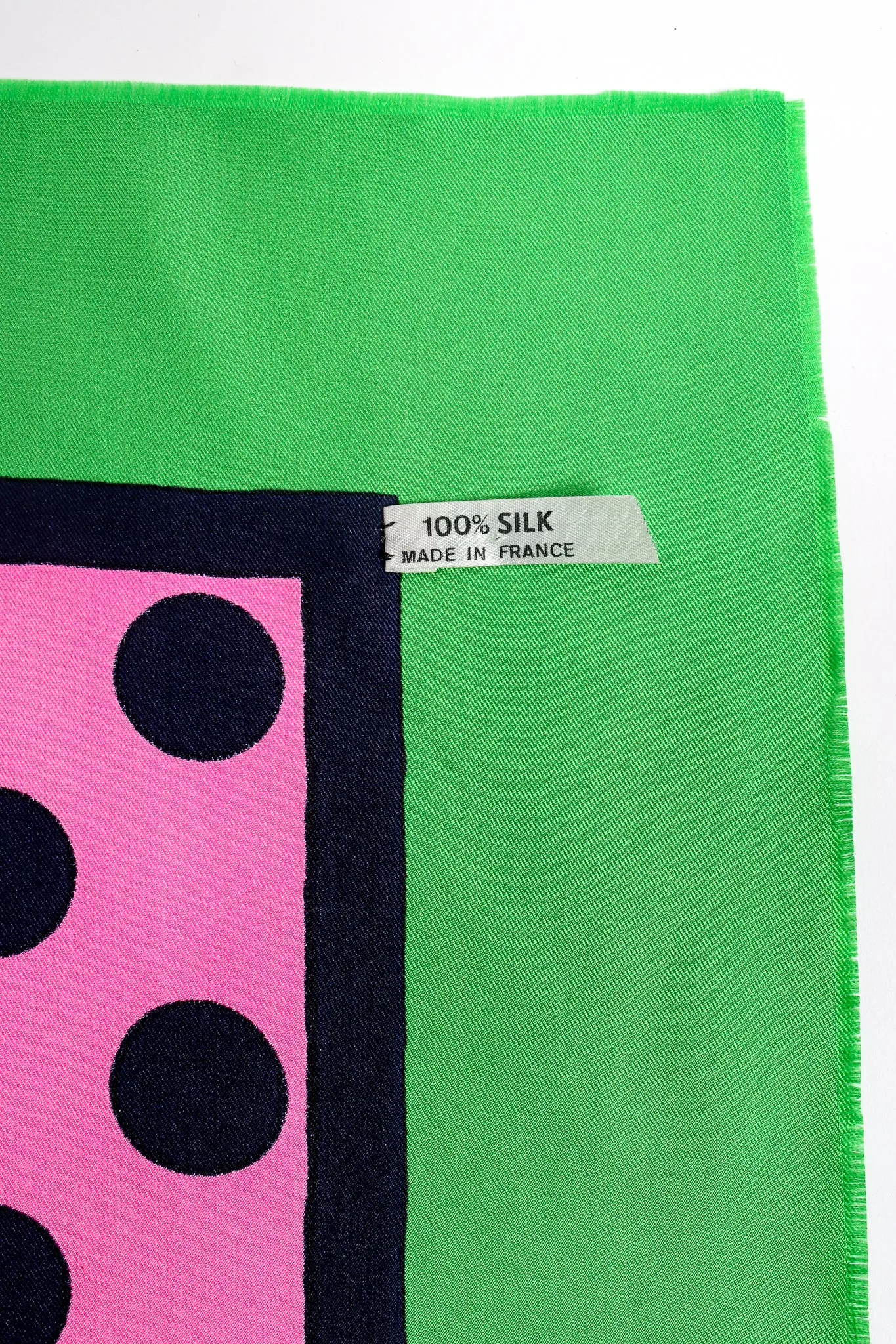 Watermelon Dot Silk Scarf