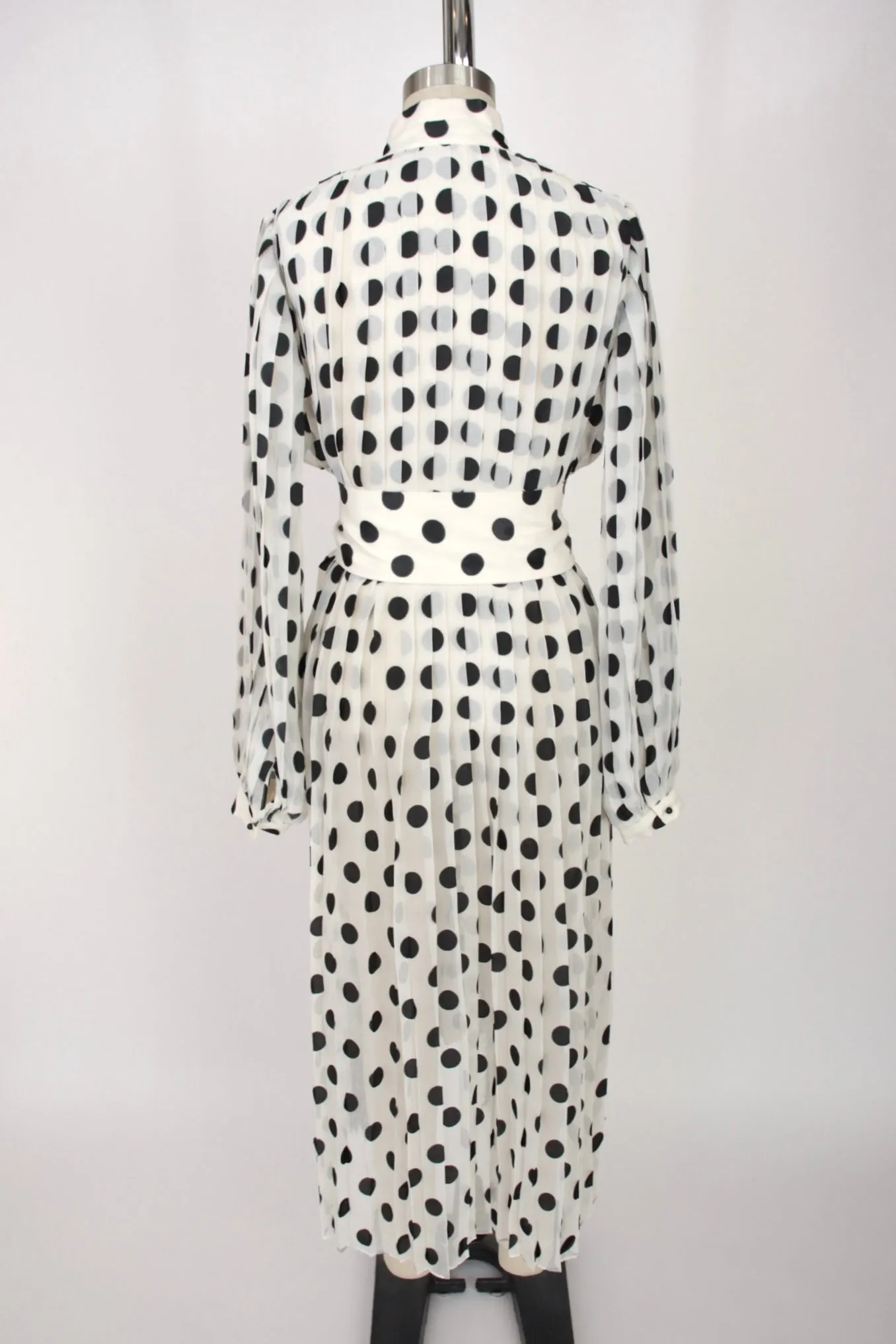 Zimmermann Chiffon Polka Dot Dress